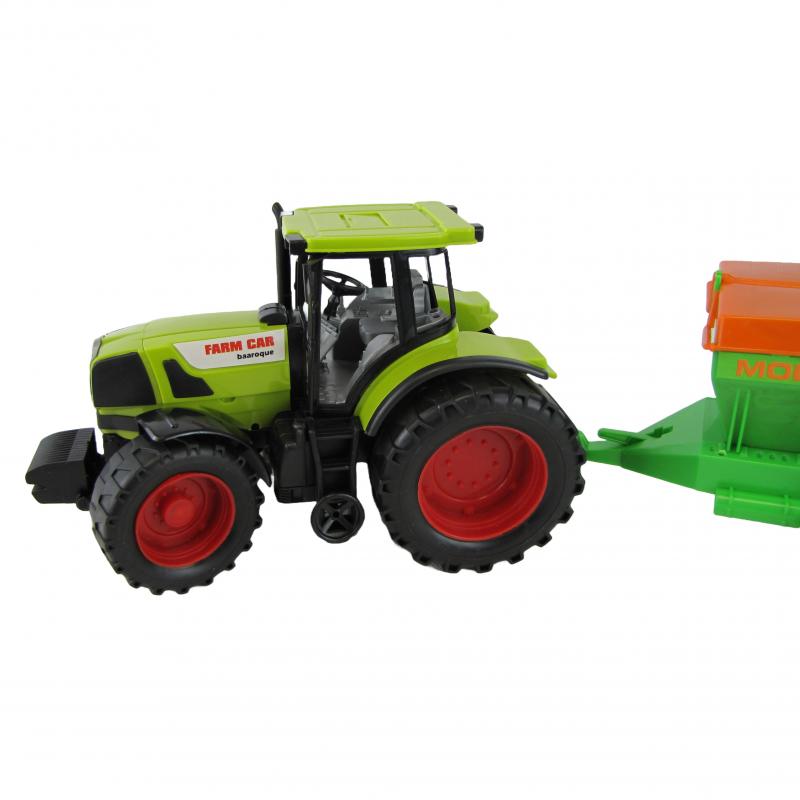 TRAKTOR Z MASZYNĄ ROLNICZĄ